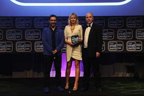 PayPal Etail Awards 2013 winner - Consumer Choice Award, Amazon